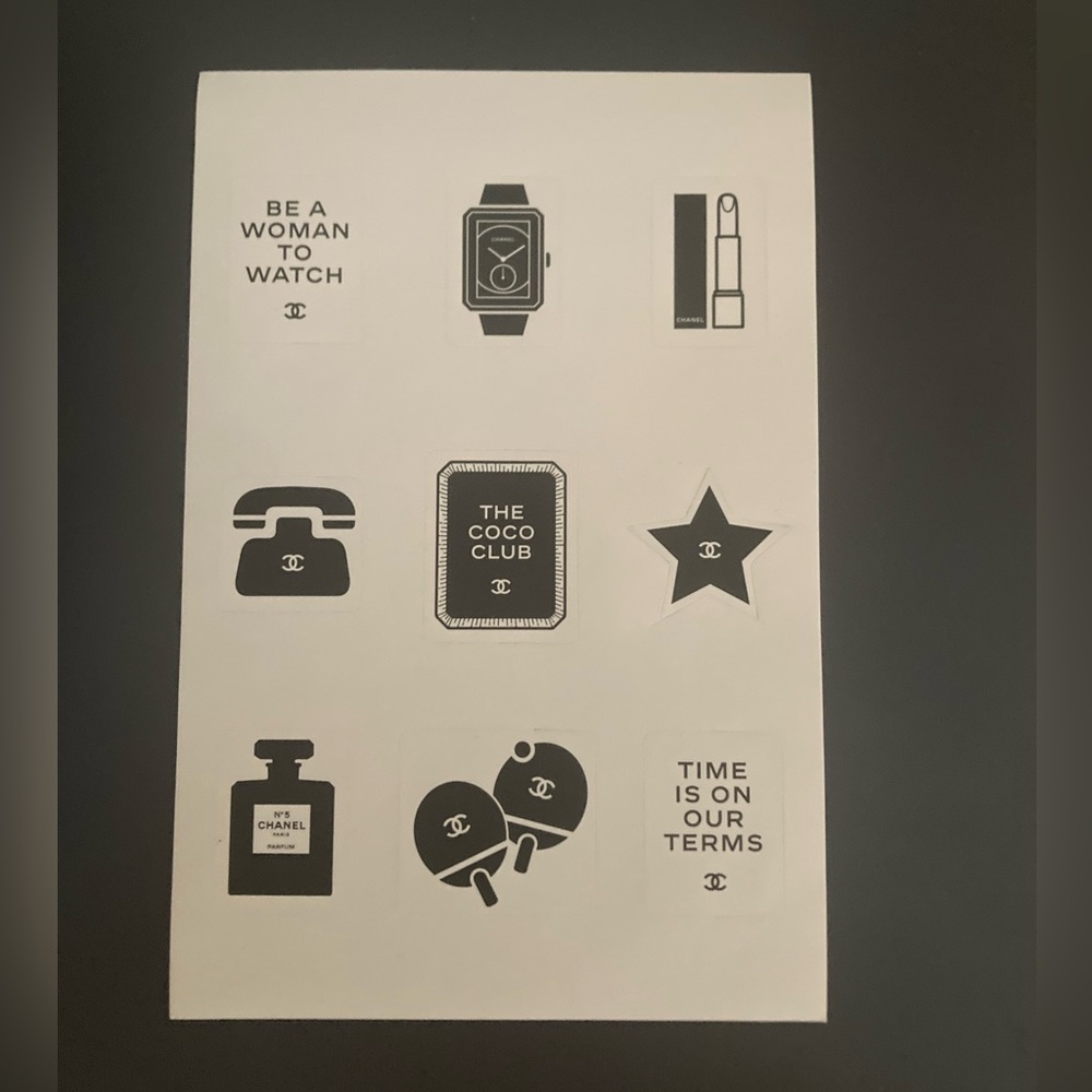 CHANEL Sticker Set